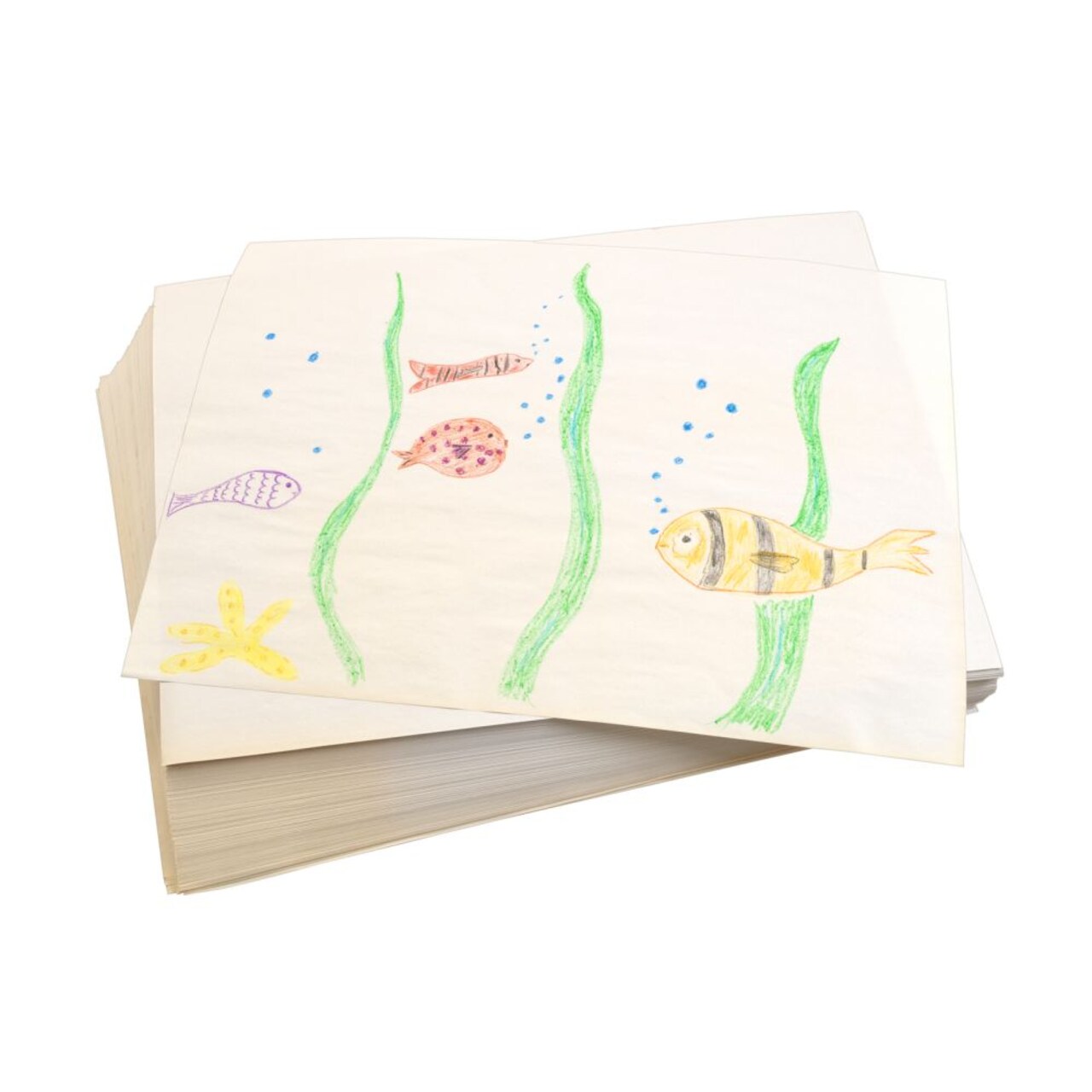 Pacon Colorations Lightweight Art Newsprint Paper, 500 Sheets, 18" x 24", 30lb Weight, for Painting & Drawing, Arts & Craft Supplies, Classroom Must Haves